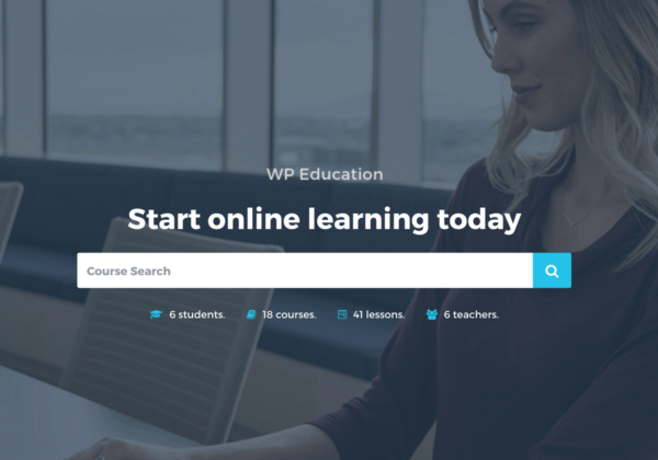WP-Education | Free WordPress LMS Theme